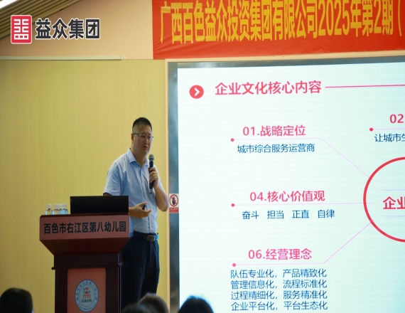 益眾集團(tuán)開(kāi)展2025年第2期員工“奮斗擔(dān)當(dāng) 勝任未來(lái)”主題培訓(xùn)